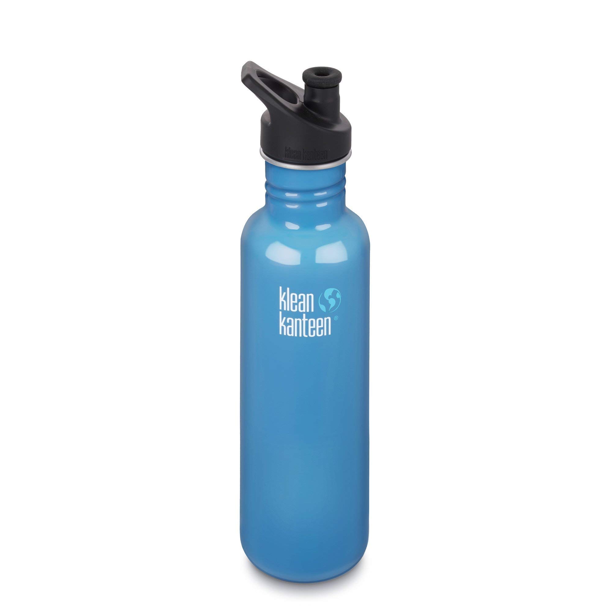 Klean Kanteen Garrafa clássica de aço inoxidável com tampa